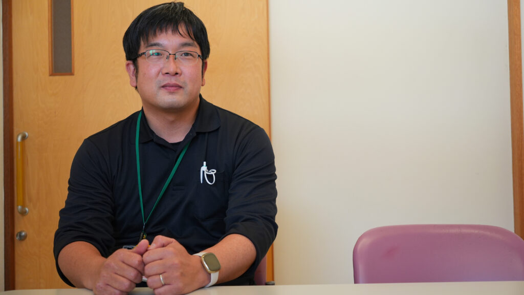 野呂さんにお話いただいている写真