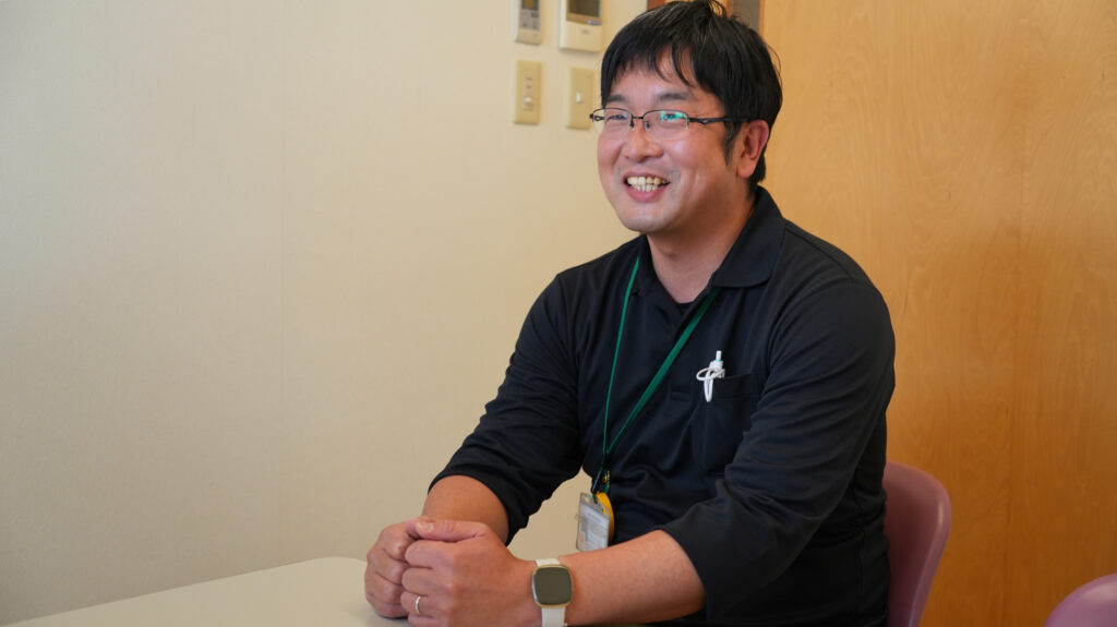 野呂さんにお話いただいている写真