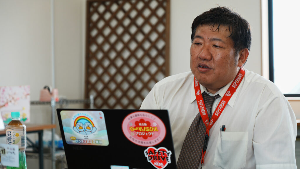 杉村さんにお話いただいている写真